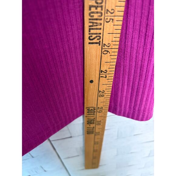 Lane Bryant Women’s tank top ridged dark pink Whimsigoth romantic plus size ￼￼ - Picture 6 of 8